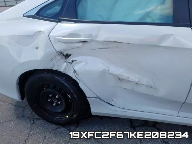 19XFC2F67KE208234 фото 10