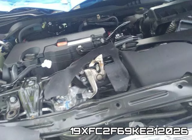 19XFC2F69KE212026 фото 2