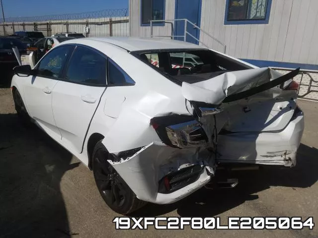 19XFC2F80LE205064 фото 4