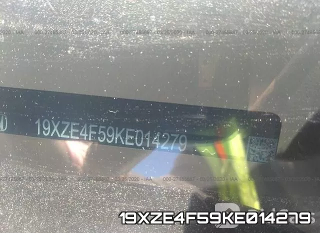 19XZE4F59KE014279 фото 10