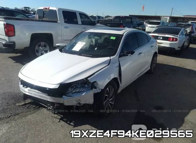 19XZE4F94KE029565 фото 3