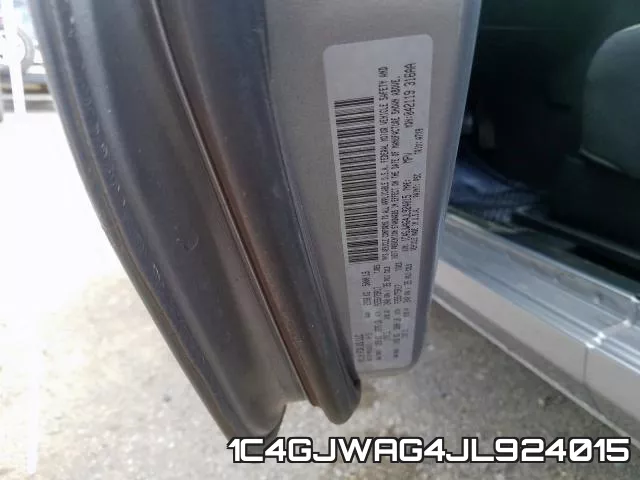 1C4GJWAG4JL924015 фото 2