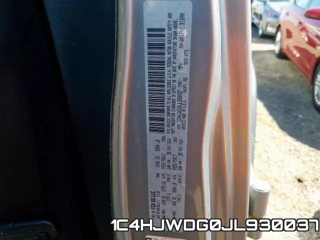 1C4HJWDG0JL930037 фото 2
