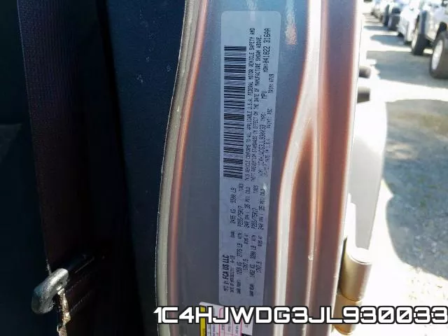 1C4HJWDG3JL930033 фото 2