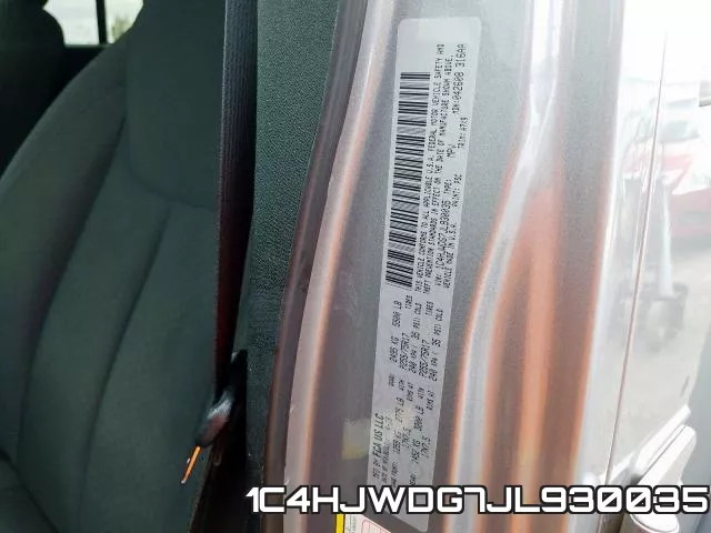 1C4HJWDG7JL930035 фото 2