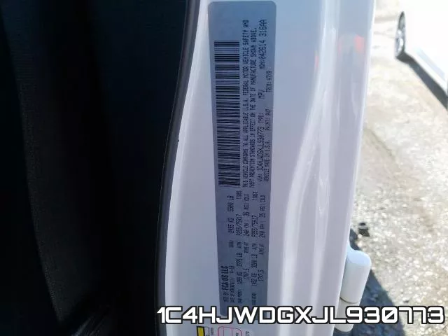 1C4HJWDGXJL930773 фото 2