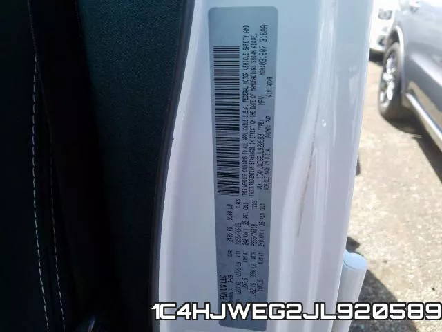 1C4HJWEG2JL920589 фото 2