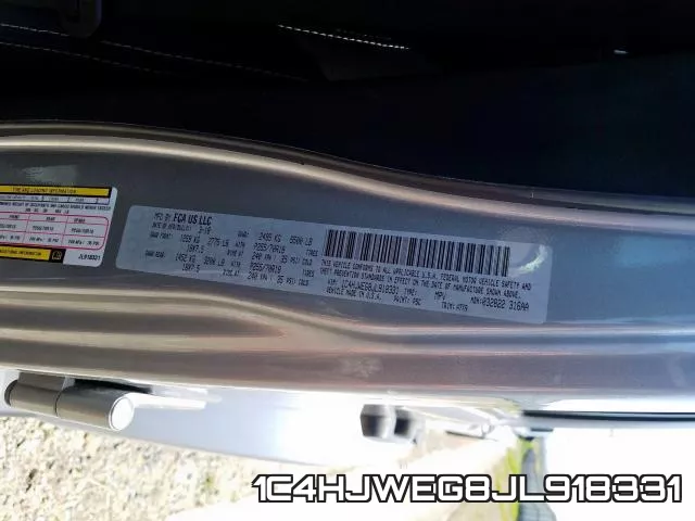 1C4HJWEG8JL918331 фото 2