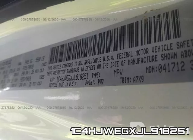 1C4HJWEGXJL918251 фото 10