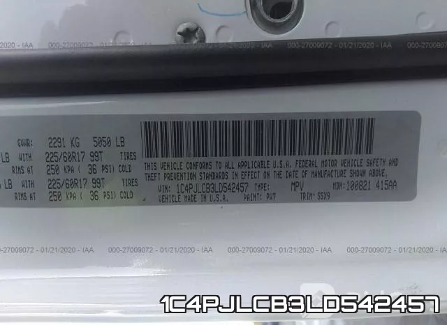 1C4PJLCB3LD542457 фото 10