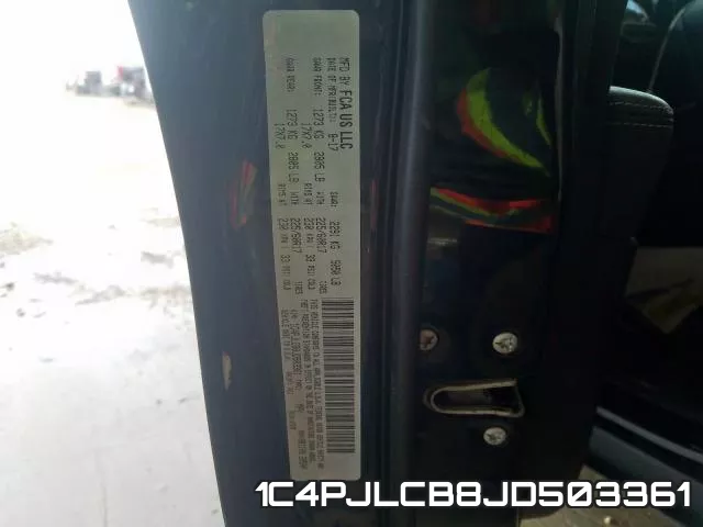 1C4PJLCB8JD503361 фото 2