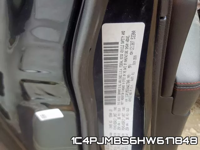 1C4PJMBS6HW617848 фото 2
