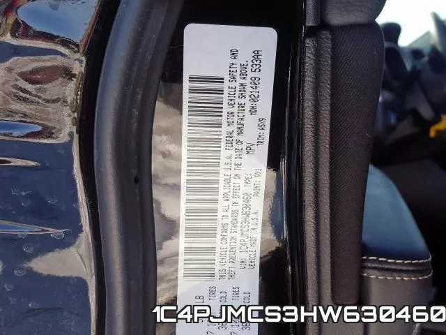 1C4PJMCS3HW630460 фото 2