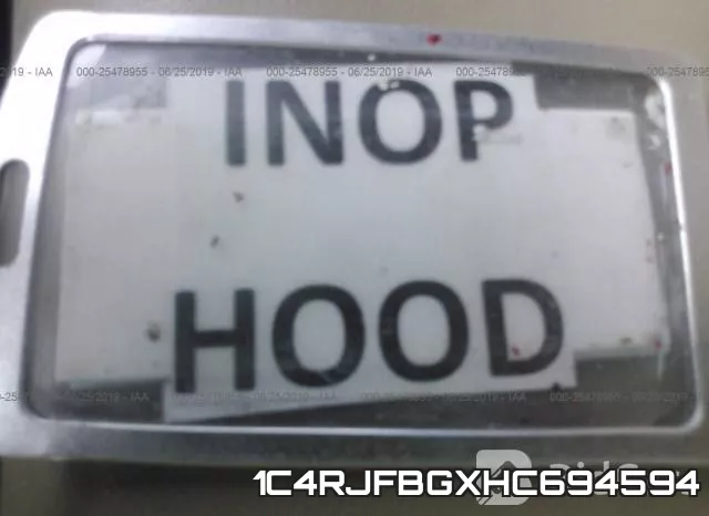 1C4RJFBGXHC694594 фото 2