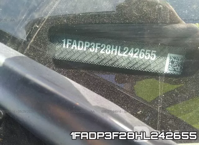 1FADP3F28HL242655 фото 10