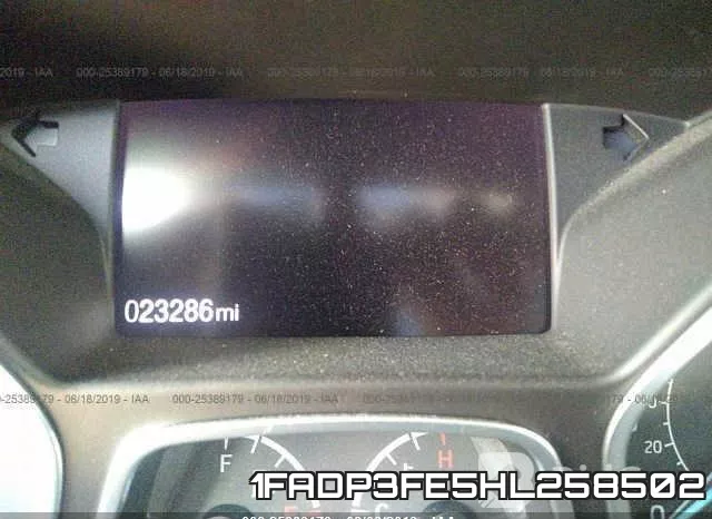 1FADP3FE5HL258502 фото 8