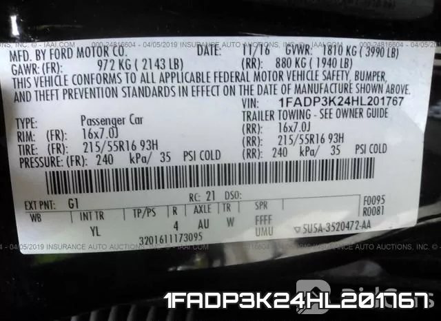 1FADP3K24HL201767 фото 10