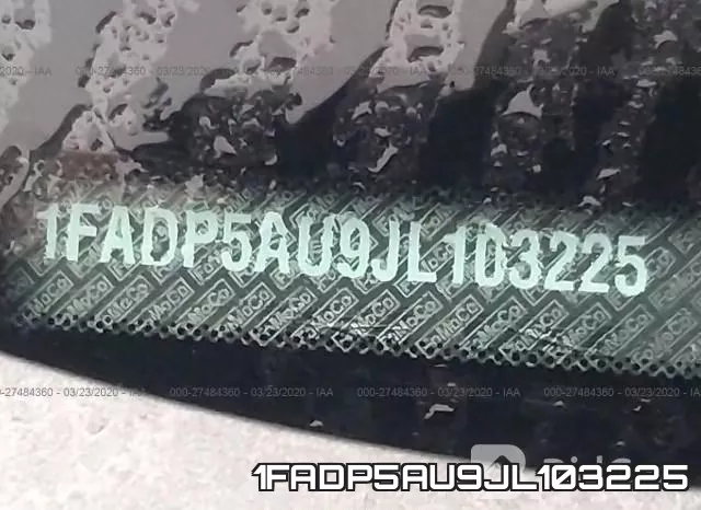 1FADP5AU9JL103225 фото 10
