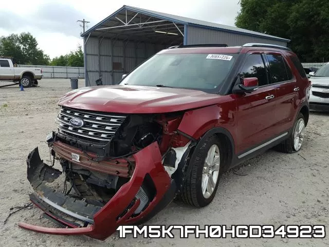 1FM5K7FH0HGD34923 фото 3