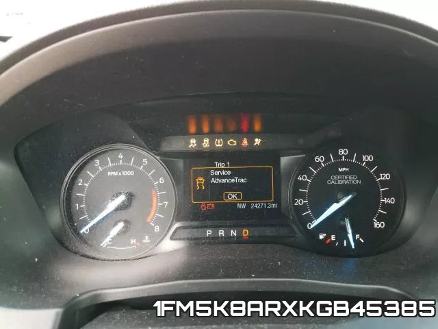 1FM5K8ARXKGB45385 фото 9