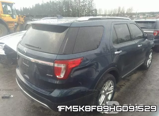 1FM5K8F89HGD91529 фото 5