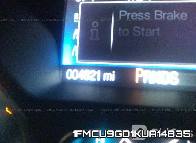 1FMCU9GD1KUA14835 фото 8