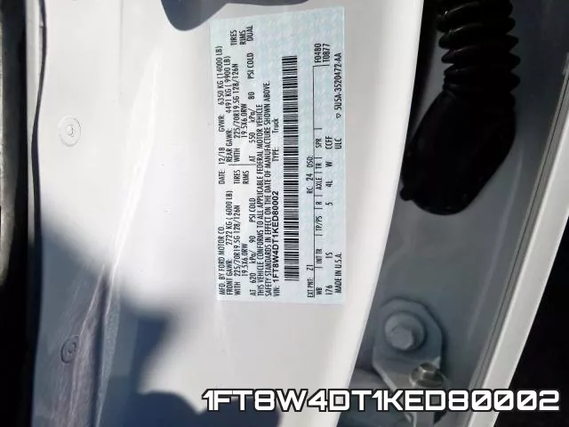 1FT8W4DT1KED80002 фото 2