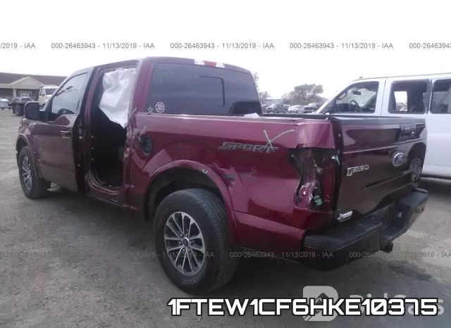 1FTEW1CF6HKE10375 фото 4
