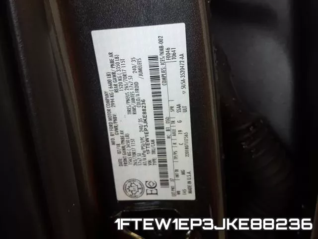 1FTEW1EP3JKE88236 фото 2