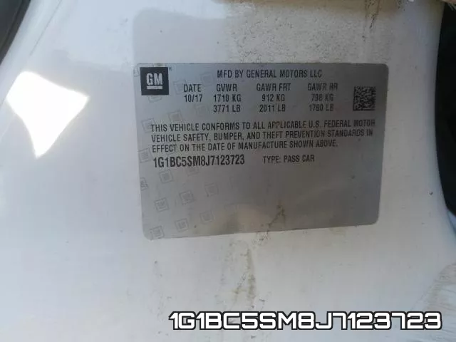 1G1BC5SM8J7123723 фото 2