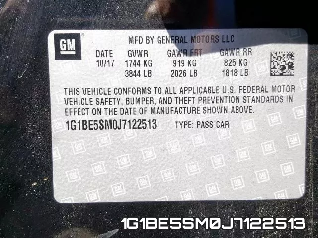1G1BE5SM0J7122513 фото 2