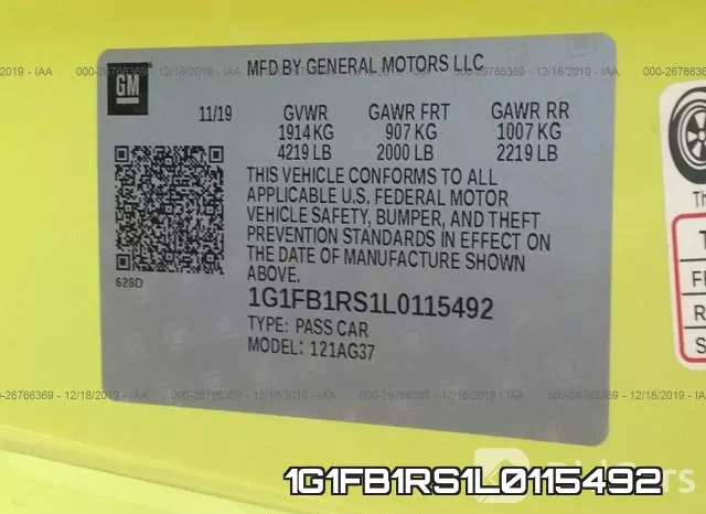 1G1FB1RS1L0115492 фото 10