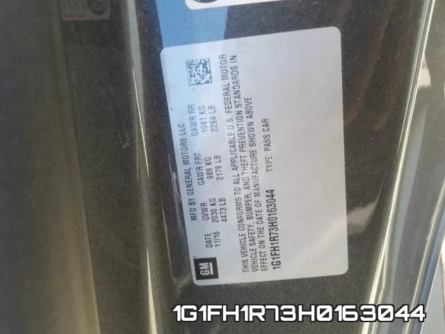 1G1FH1R73H0163044 фото 2