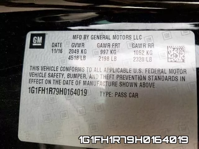 1G1FH1R79H0164019 фото 2