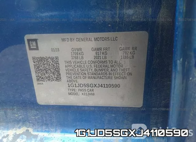 1G1JD5SGXJ4110590 фото 10