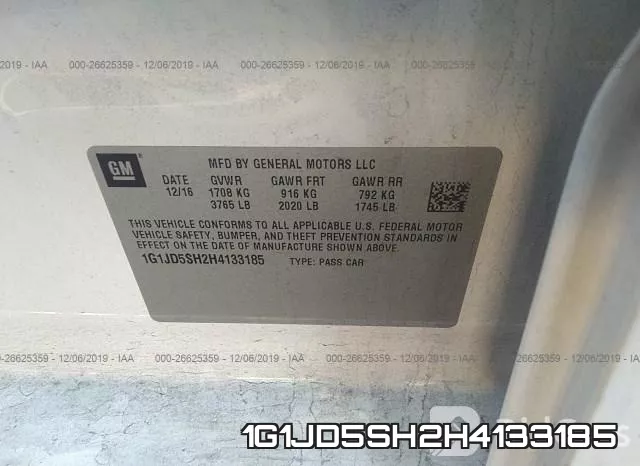 1G1JD5SH2H4133185 фото 10