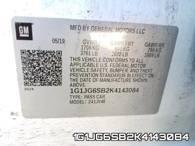 1G1JG6SB2K4143084 фото 2