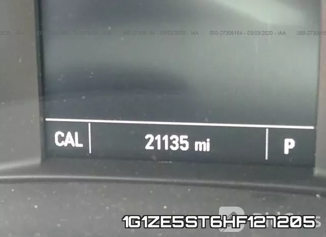 1G1ZE5ST6HF127205 фото 8