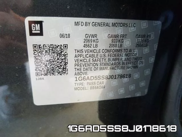 1G6AD5SS8J0178618 фото 2