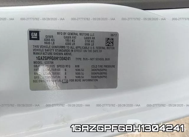 1GAZGPFG8H1304241 фото 10