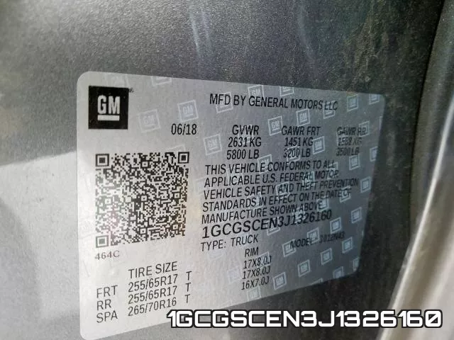 1GCGSCEN3J1326160 фото 2