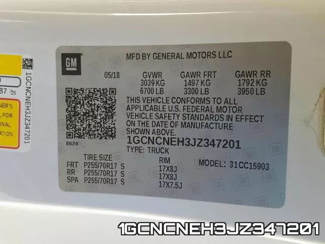 1GCNCNEH3JZ347201 фото 2