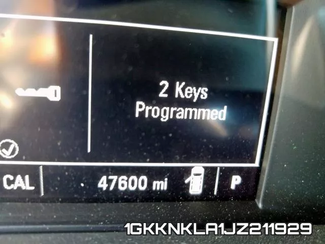 1GKKNKLA1JZ211929 фото 9