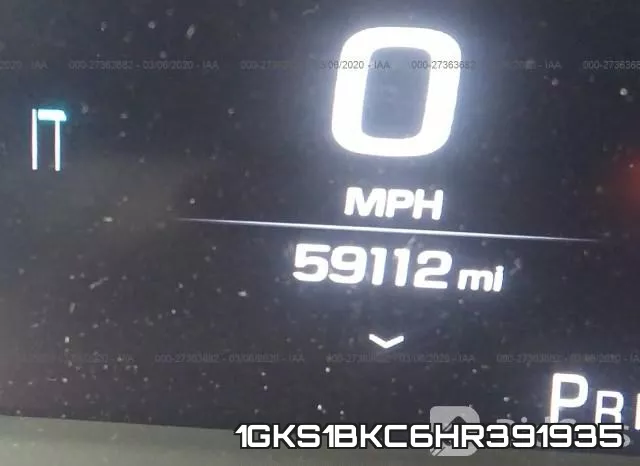 1GKS1BKC6HR391935 фото 8
