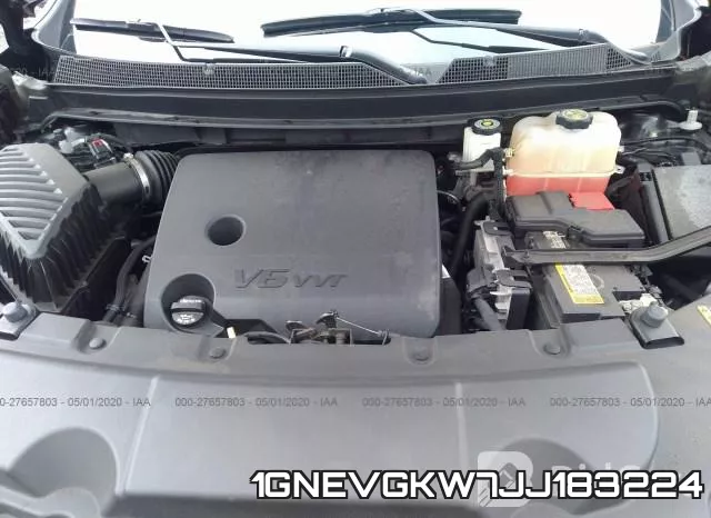 1GNEVGKW7JJ183224 фото 2