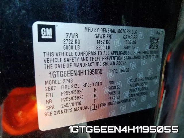 1GTG6EEN4H1195055 фото 2