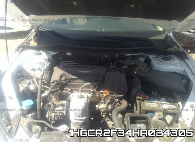 1HGCR2F34HA034305 фото 2