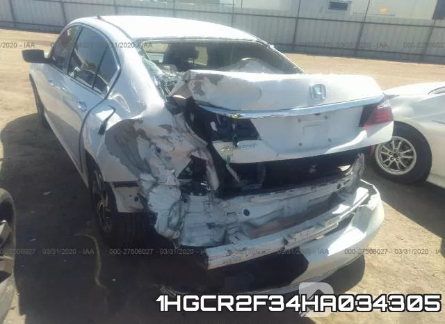 1HGCR2F34HA034305 фото 4