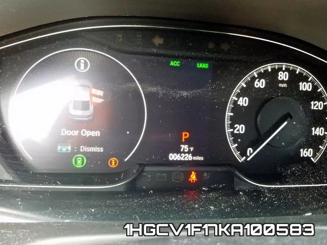 1HGCV1F17KA100583 фото 9