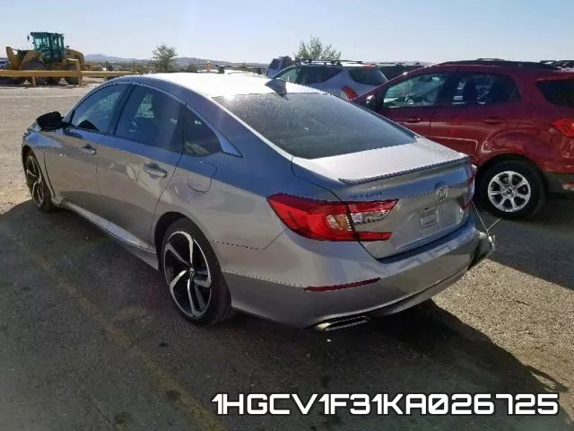 1HGCV1F31KA026725 фото 4